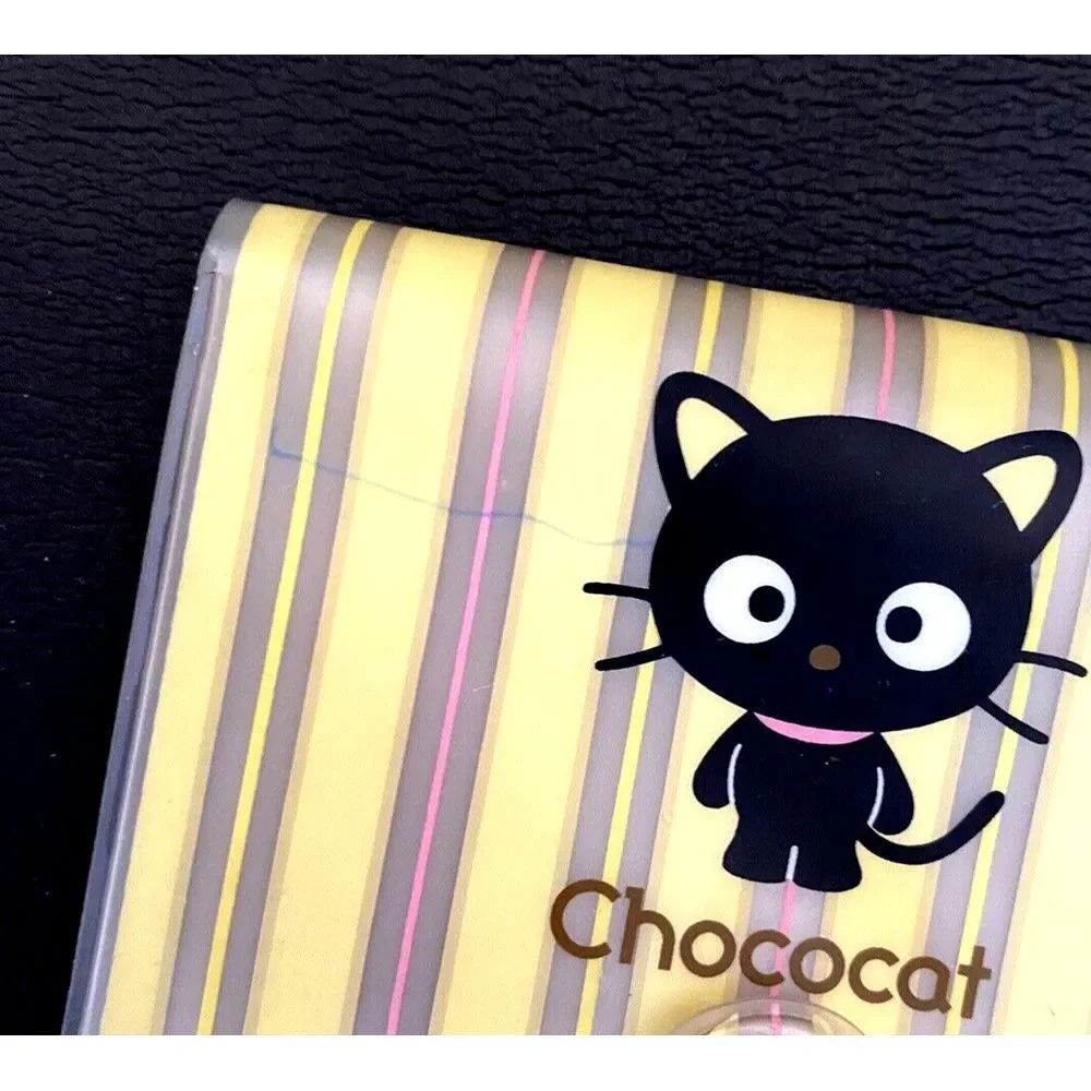 Vintage Sanrio Chococat Spiral Stationary Set 2001 Y2k Brown Stripes Book Card‎